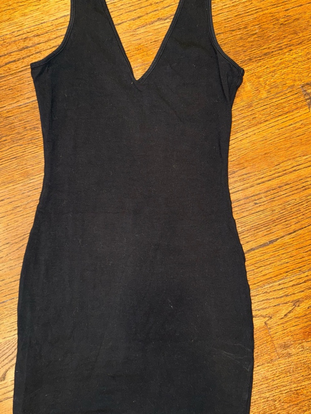wild fable Black V-Neck Tee